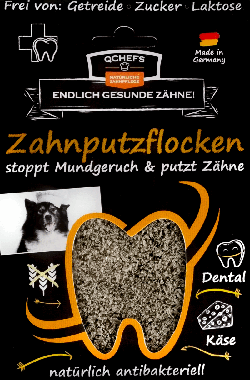 Zahnputzflocken